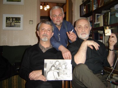 саша петров, паша бубельников и я. 19.02.2006.