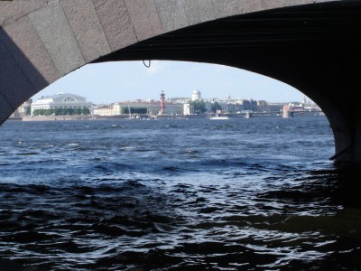 Из-под Троицкого моста